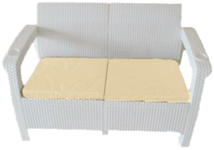 Диван двухместный садовый YALTA SOFA 2 SEAT